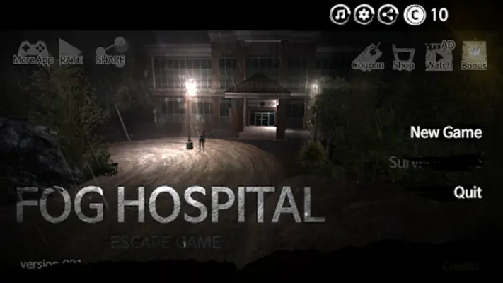 Fog Hospital (Escape game) android App screenshot 5